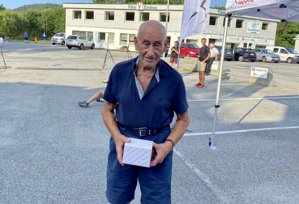 Joachim Tranvåg vant 10 km i Ålesund Sommerkarusell Karstein_Soerland
