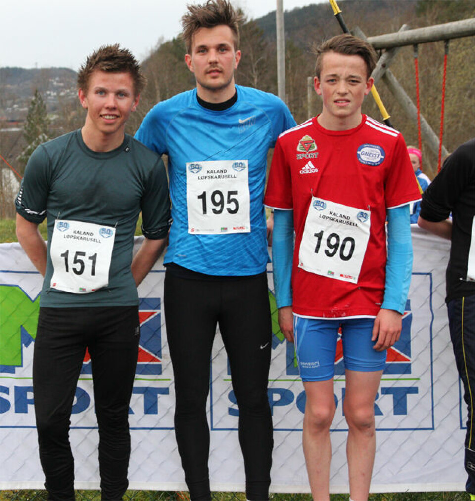 'Flying Start' for Kaland Løpskarusell.