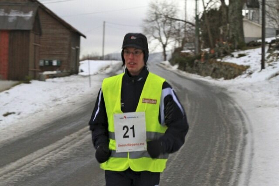 Jan Ketil Vinnes med pers