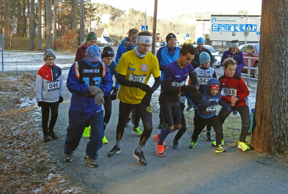 Starten går for tredje løp i Vinterkarusellen (Foto: Ivar Gogstad) Starten går for tredje løp i Vinterkarusellen (Foto: Ivar Gogstad)