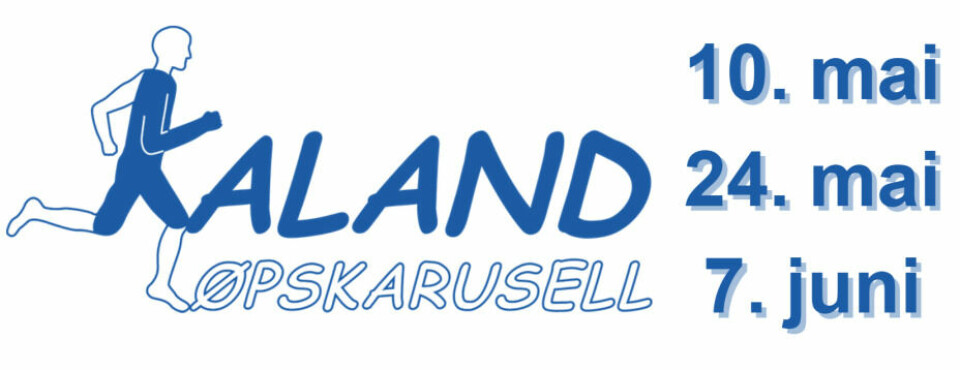 Kaland Løpskarusell skal ha tre løp denne sesongen. Kaland Løpskarusell skal ha tre løp denne sesongen.