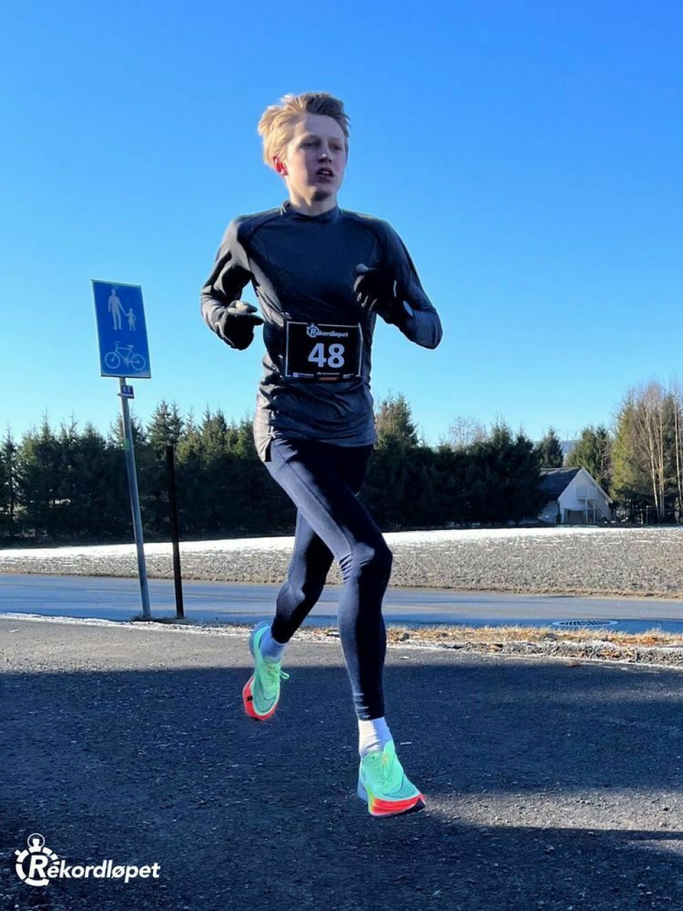 Sterke tider i Rekordløpet Lier Magnus Skinlo Liljedal.jpg