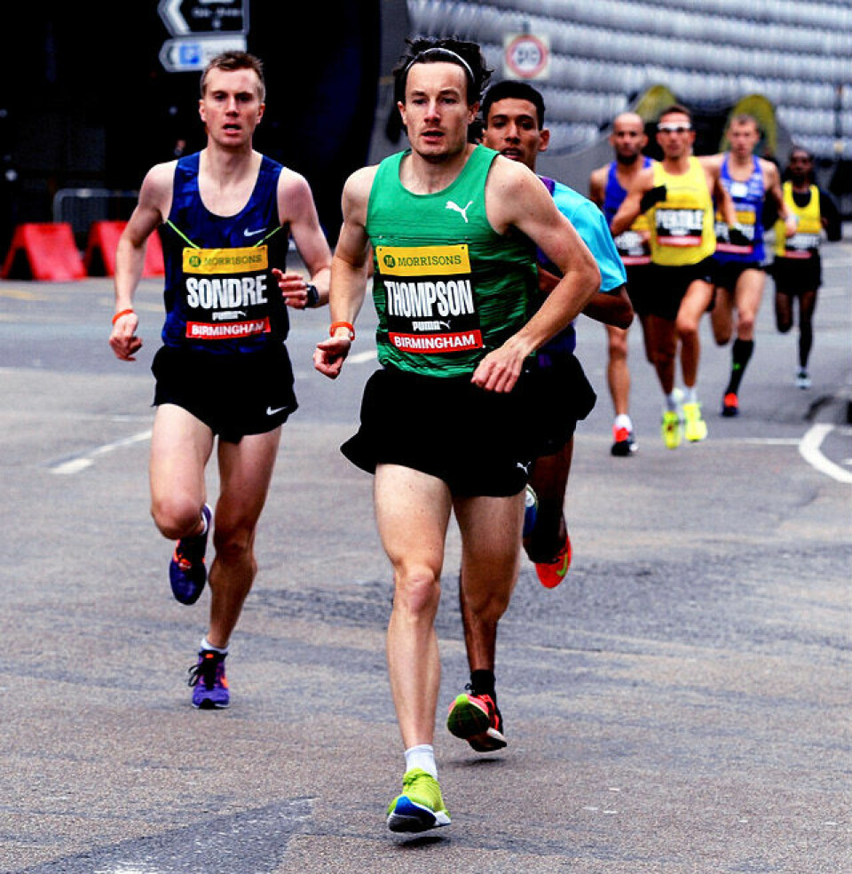Tredjeplass til Nordstad Moen i Great Birmingham Halvmaraton Chris_Thomspson_MOEN,SONDRE NORDSTAD-1-GtBirmRun2015_foto_Mark_Shearman.jpg