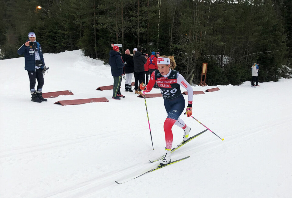 Tuva Anine Brusveen-Jensen har hatt en strålende sesong med medaljefangst i både junior-NM og junor-VM. (Foto: privat) Tuva Anine Brusveen-Jensen har hatt en strålende sesong med medaljefangst i både junior-NM og junor-VM. (Foto: privat)