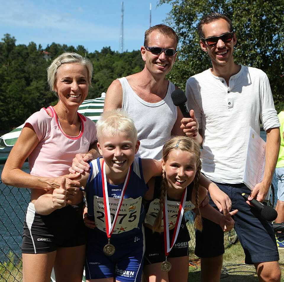 Varmt Kraftprov hvor Emma og Martin Mørk innfridde