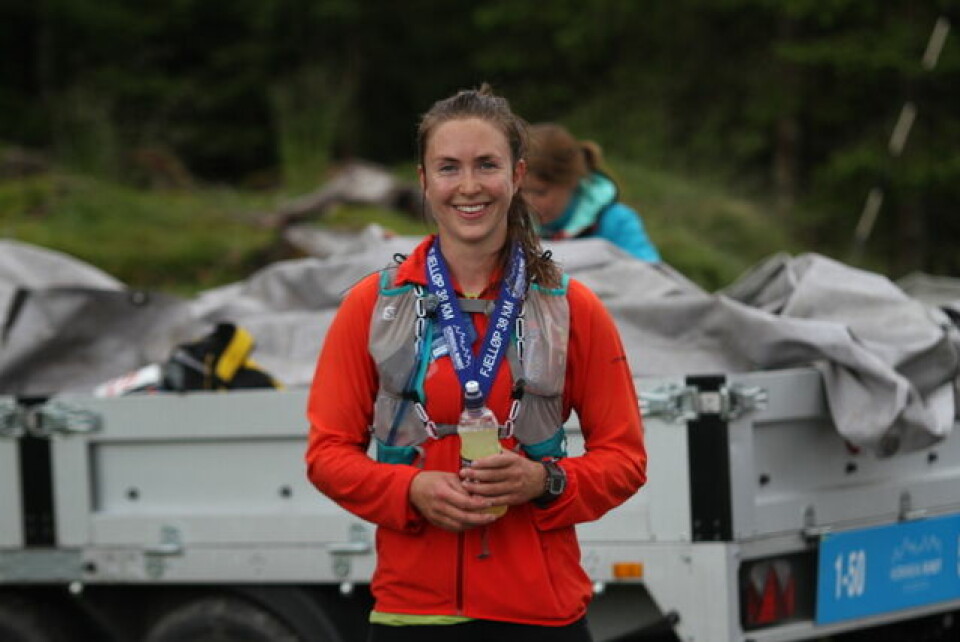 Malene Haukøy med løyperekord i Hornindal Rundt 38 km Sunniva_Skuset