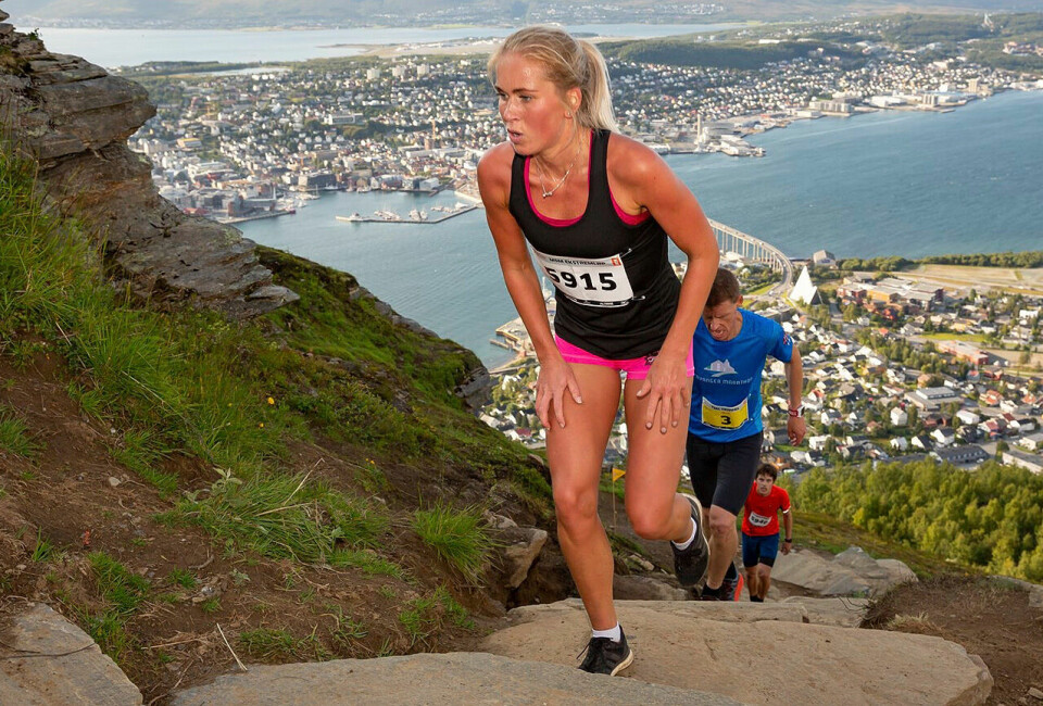 Tromsø Mountain Challenge: Eirik Haugsnes raskest av 76 opp Sherpatrappene Silje_Theodorsen_sherpatrappene_nr1_Foto_Zoltan_Tot_1280.jpg