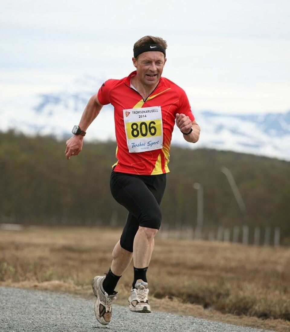 357 løpere deltok i Tromsøkarusellen i lysløypa på Tromsøya. 2.jpg