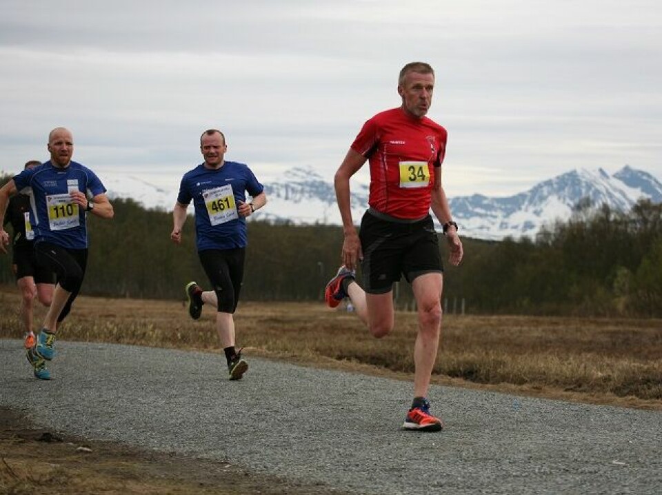 357 løpere deltok i Tromsøkarusellen i lysløypa på Tromsøya. 4.jpg