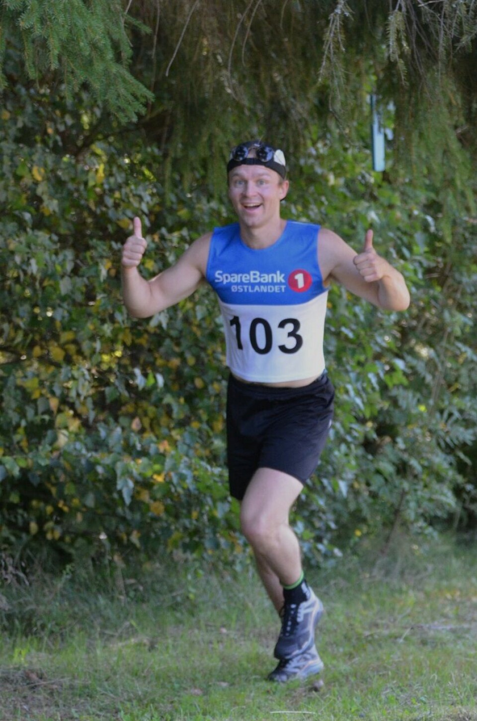 Pål Åge Joten og Ida Slorafoss vant Nyfjelltrampen i Eidskog Pål Åge Joten trives.jpg