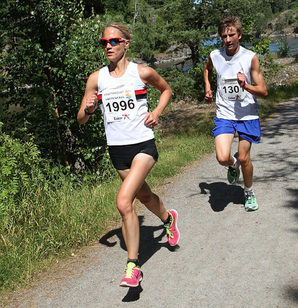 Varmt Kraftprov hvor Emma og Martin Mørk innfridde
