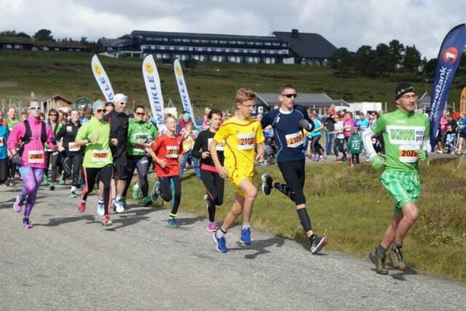 Fra mosjonsklassen i fjor. Foto-Pinja-K-Korpela Fra mosjonsklassen i fjor. Foto-Pinja-K-Korpela