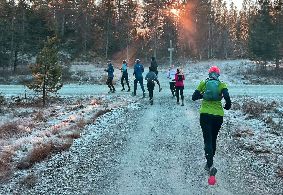 Kondistreninga Trondheim ute på tokt. (Foto: Kondistreninga Trondheim) Kondistreninga Trondheim ute på tokt. (Foto: Kondistreninga Trondheim)