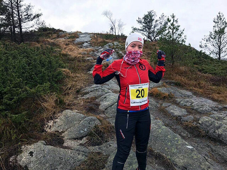 50 fullførte den første utgaven av Damsgårdsfjellet Opp i Bergen patricia.jpg