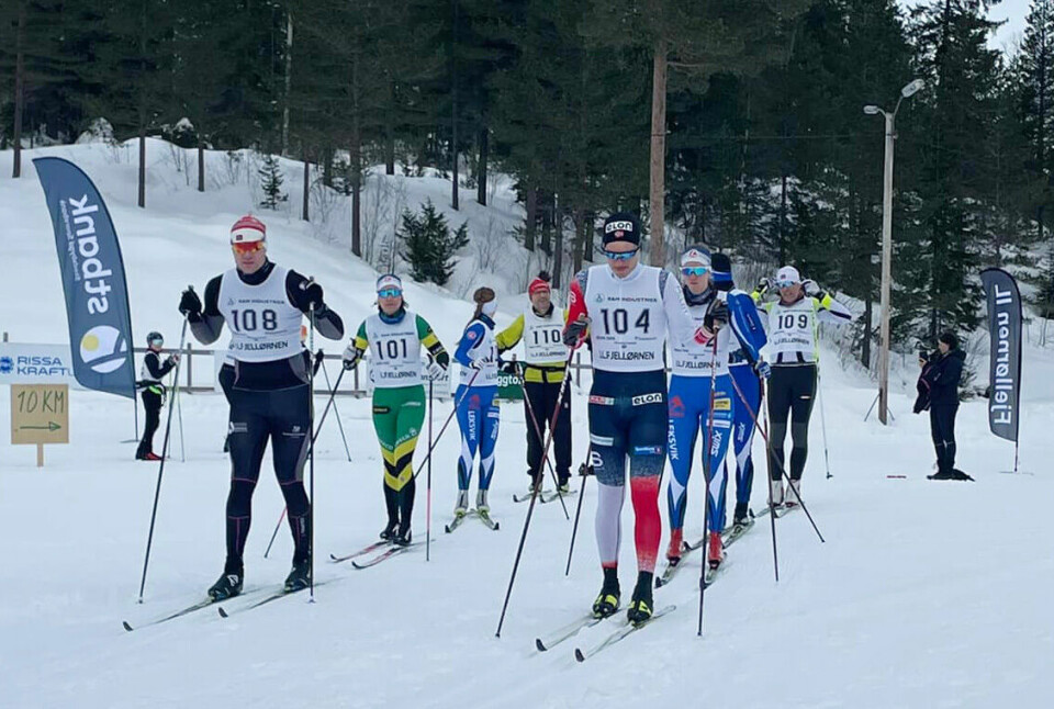 Av de rundt 90 deltakerne i søndagens utgave Storhavet Rundt, var det 11 som stilte til start i konkurranseklassen. Sindre Grønflaten (104) vant rennet. (Foto: arrangøren) Av de rundt 90 deltakerne i søndagens utgave Storhavet Rundt, var det 11 som stilte til start i konkurranseklassen. Sindre Grønflaten (104) vant rennet. (Foto: arrangøren)