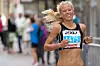 Marit Haslie, Tjalve tok en dobbel i 2014. Lørdag vant hun Skiløpet på 39.04 og dagen etter vant hun 10 km i Drammensmaraton på 37.57. Foto: Erling Pande Braathen