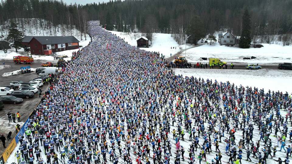 Starten går for Vasaloppet 2024. (Foto: Vasaloppet) Starten går for Vasaloppet 2024. (Foto: Vasaloppet)