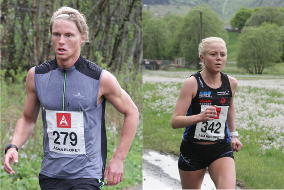 Sondre Øvre-Helland og Heidi Hestmark best i Åsaneløpet tidligere i år Sondre Øvre-Helland og Heidi Hestmark best i Åsaneløpet tidligere i år