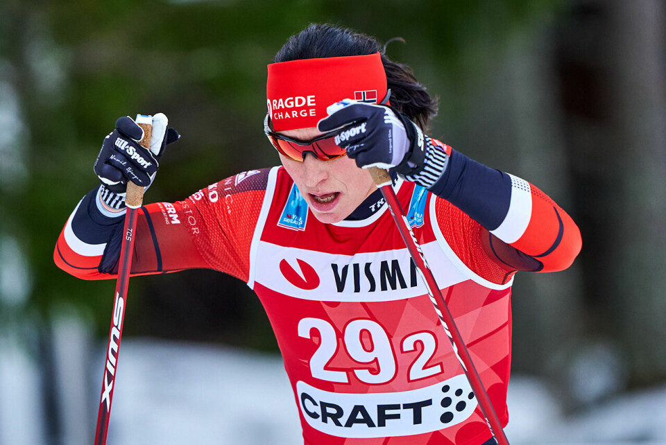 Det ble en god lagprolog for Marit Bjørgen og Team Ragde-Charge i dag. (Foto: Wsportsmedia / Visma Ski Classics) Det ble en god lagprolog for Marit Bjørgen og Team Ragde-Charge i dag. (Foto: Wsportsmedia / Visma Ski Classics)
