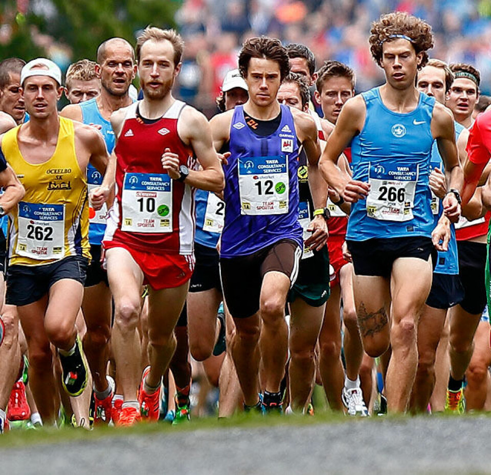 Lidingöloppet: Julie Larsen vant 15 km, Rolf Steier nr. 7 på 30 km Start_Steier_Gramstad_640_PHolgerssonAB_press_011.jpg