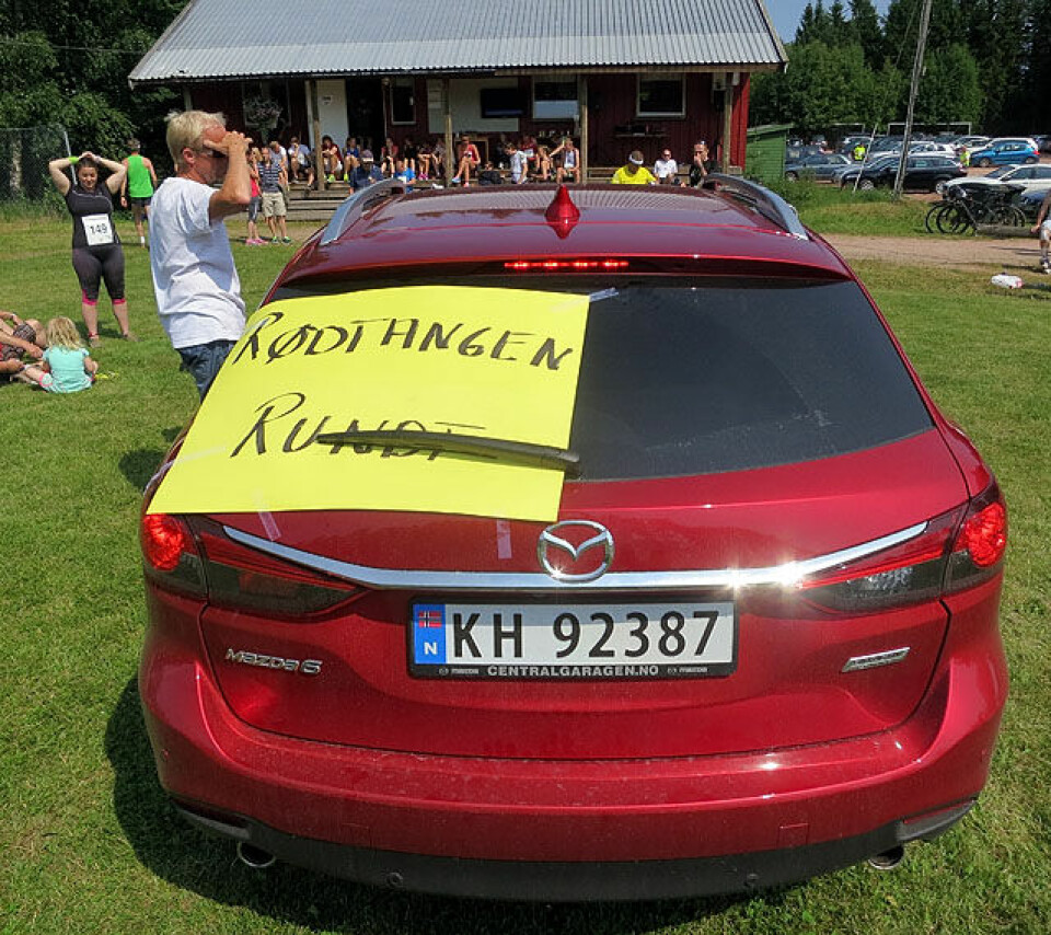 Rødtangen Rundt: Hørthe tilbake! Lederbilen_IMG_1732.jpg
