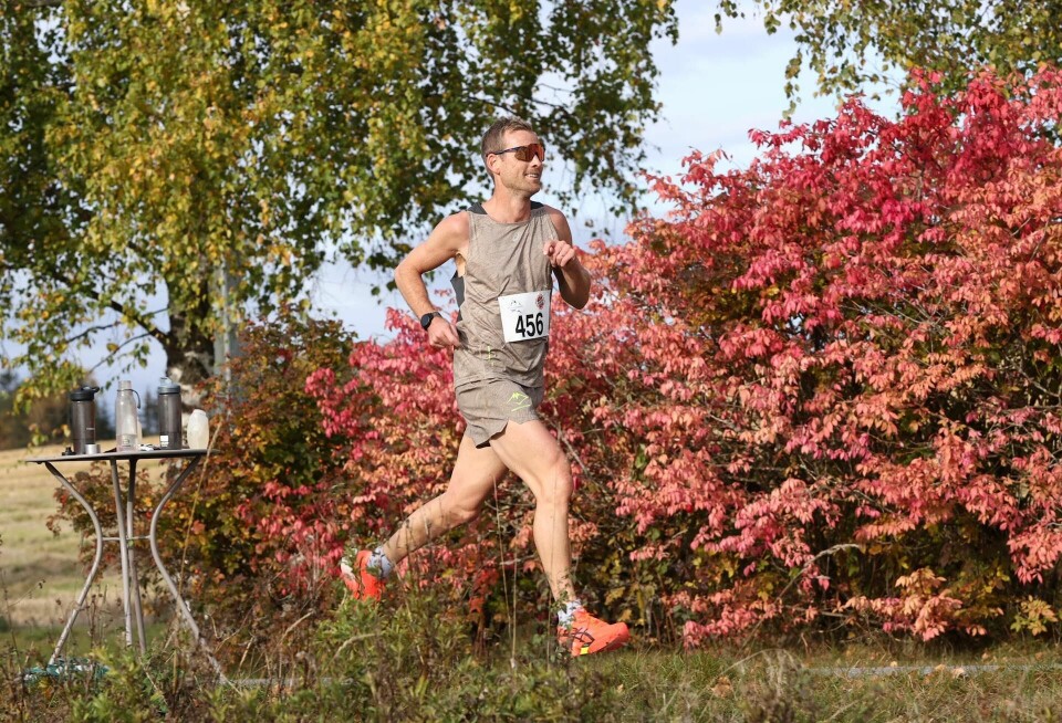 246 løpere løp søndagens Perseløp på Eidsvoll Didrik Hermansen fra Romerike Ultraloperklubb-Asics Trail Team vant maraton paa 2.31.13.jpg
