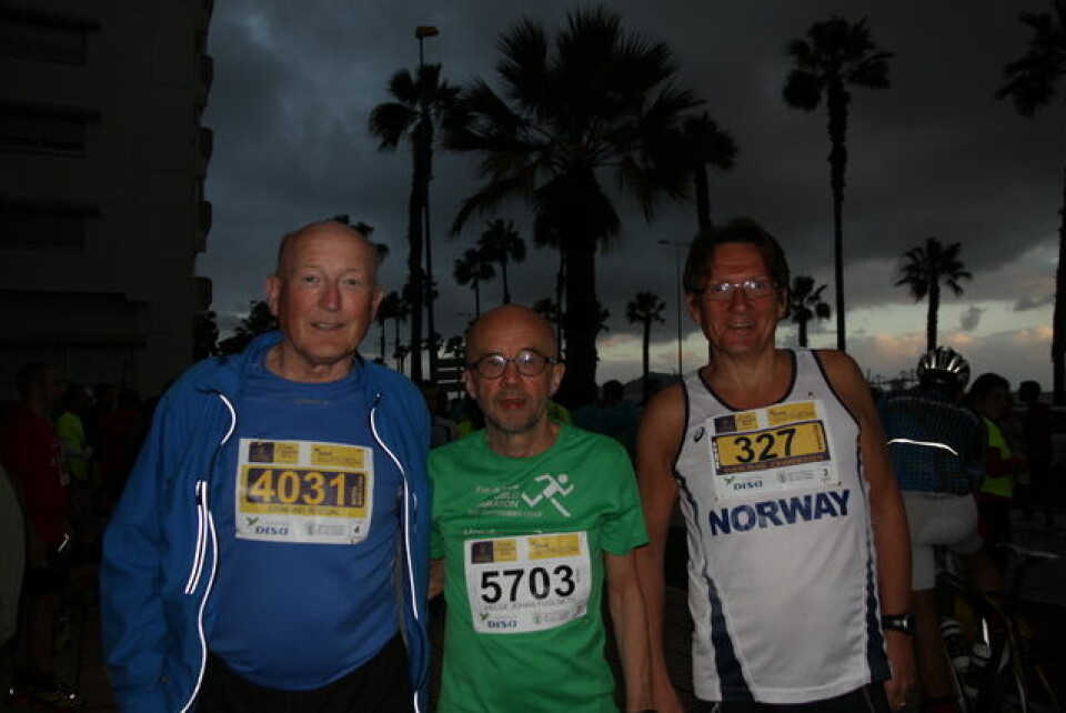Dybdahl vant 10 km på Gran Canaria Foer_start