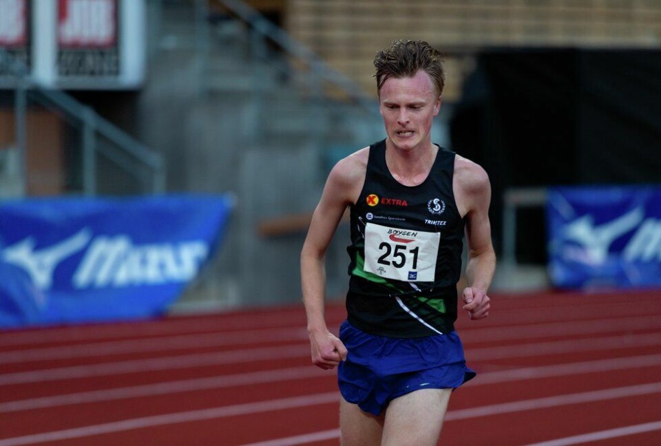 Grønstad, Boutera og Nordås klarte krav til EM innendørs Boysen Memorial - MS 5000m - Narve Gilje Nordås