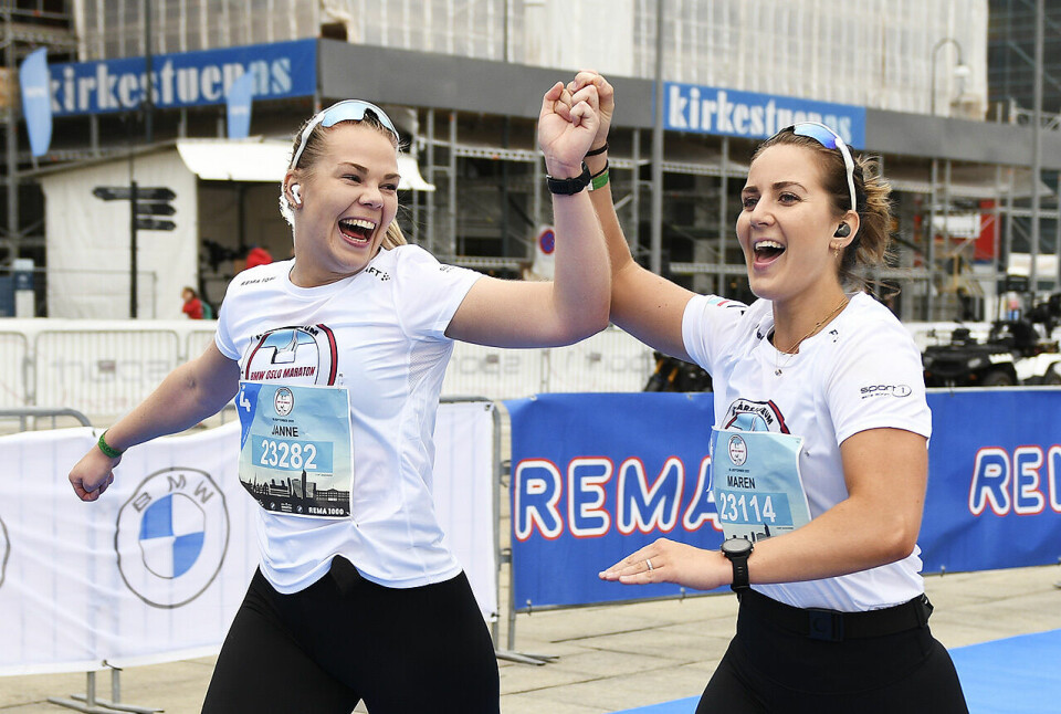 Det var mye løpeglede da Oslo Maraton ble arrangert for 40. gang. (Alle foto: Bjørn Johannessen) Det var mye løpeglede da Oslo Maraton ble arrangert for 40. gang. (Alle foto: Bjørn Johannessen)