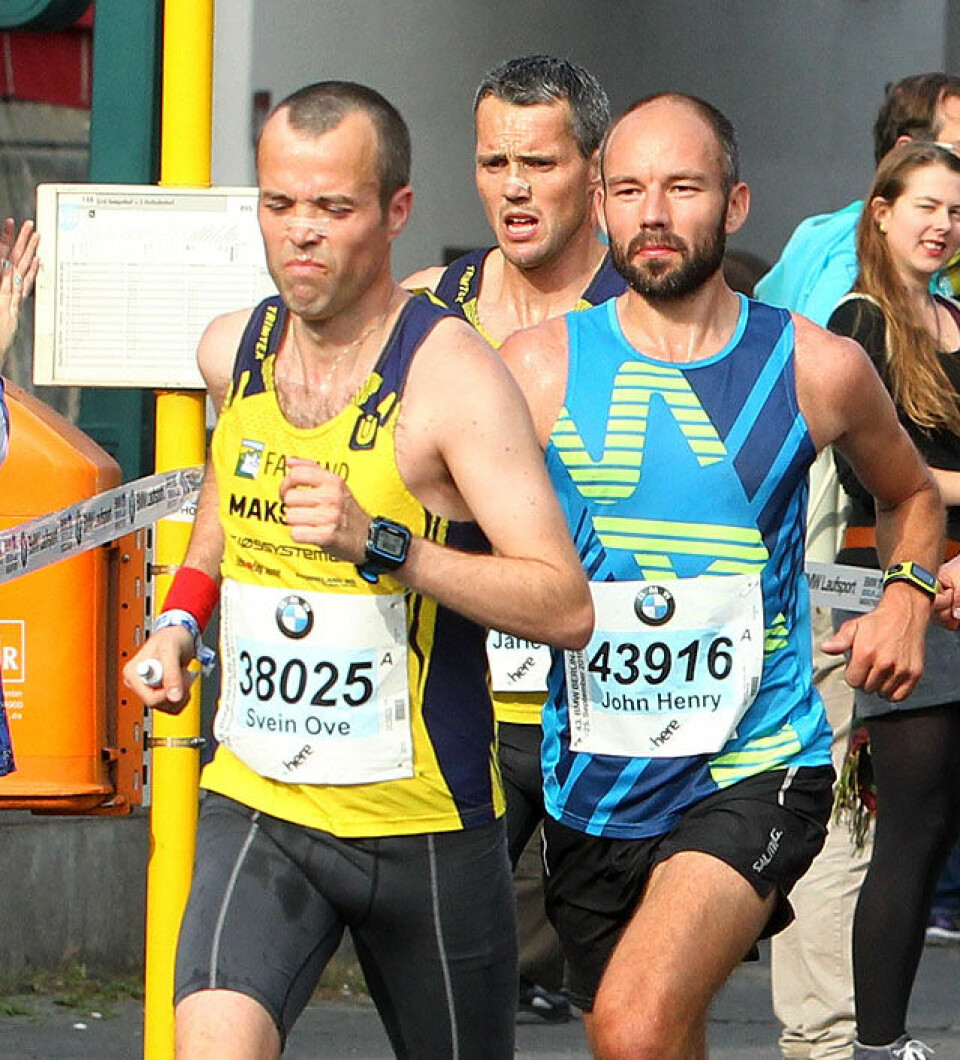 Nesten verdensrekord og mye god norsk løping i Berlin Marathon Broedrene_Risa_John_Strupstad_etter_15km_A20G8164.jpg