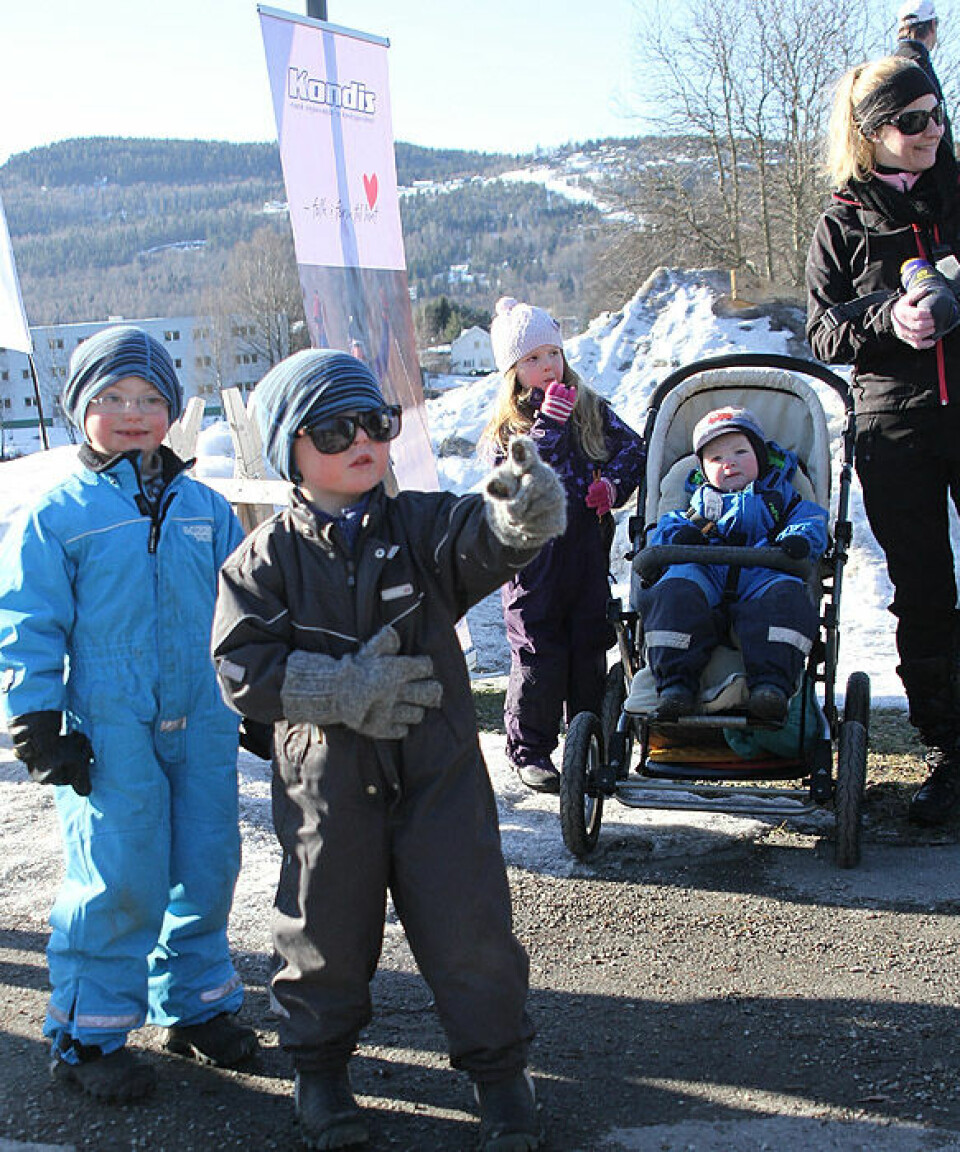Påskemaraton under blå himmel