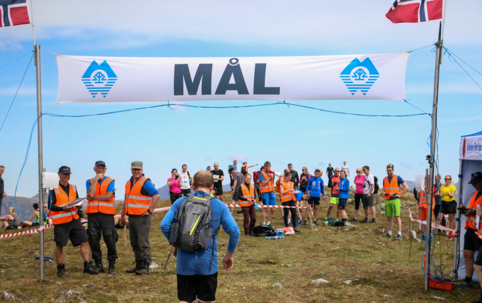 Blåfelden rett opp byr på 842 høydemeter lørdag 11. juni maal.jpg