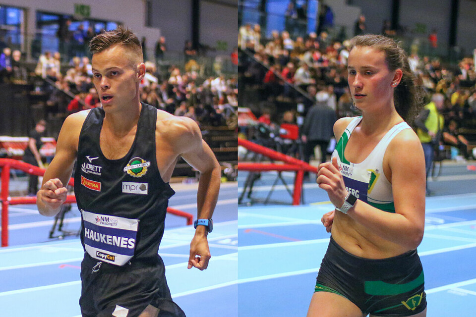 Håvard Haukenes og Siri Gamst Glittenberg tok NM-gull i kappgang Haukenes_Glittenberg