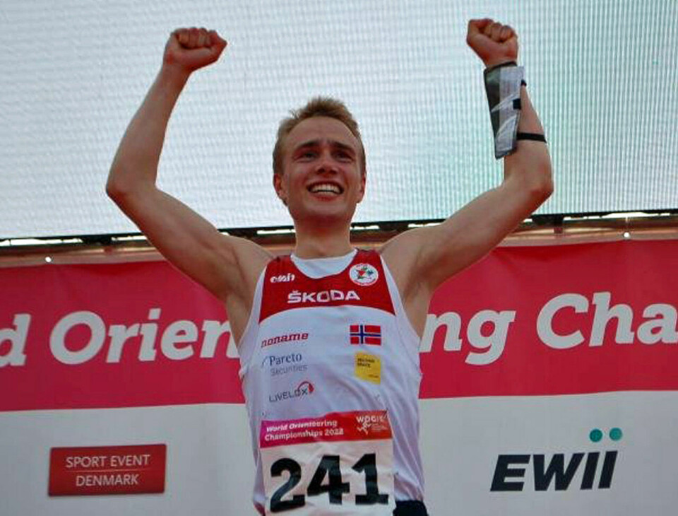 Kasper Fosser verdensmester i sprint-orientering vmsprint