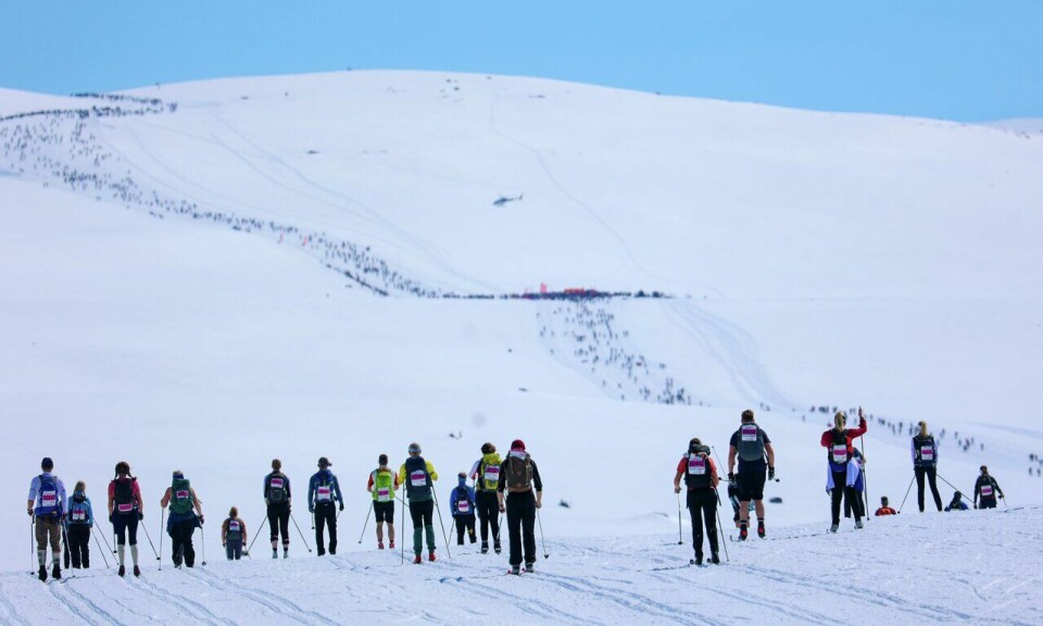 Skirennenes kamp for å komme tilbake Skarverennet 2023 - stemningen