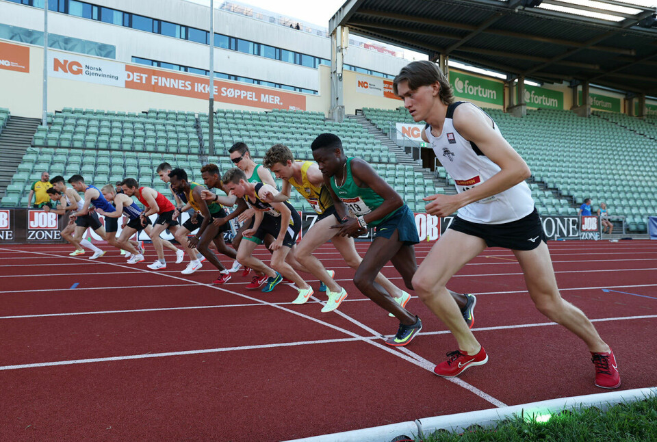 Ny pers på 5000 m til Abdullahi Dahir Rabi 5000-menn-heatA-start_8U3A5875.jpg