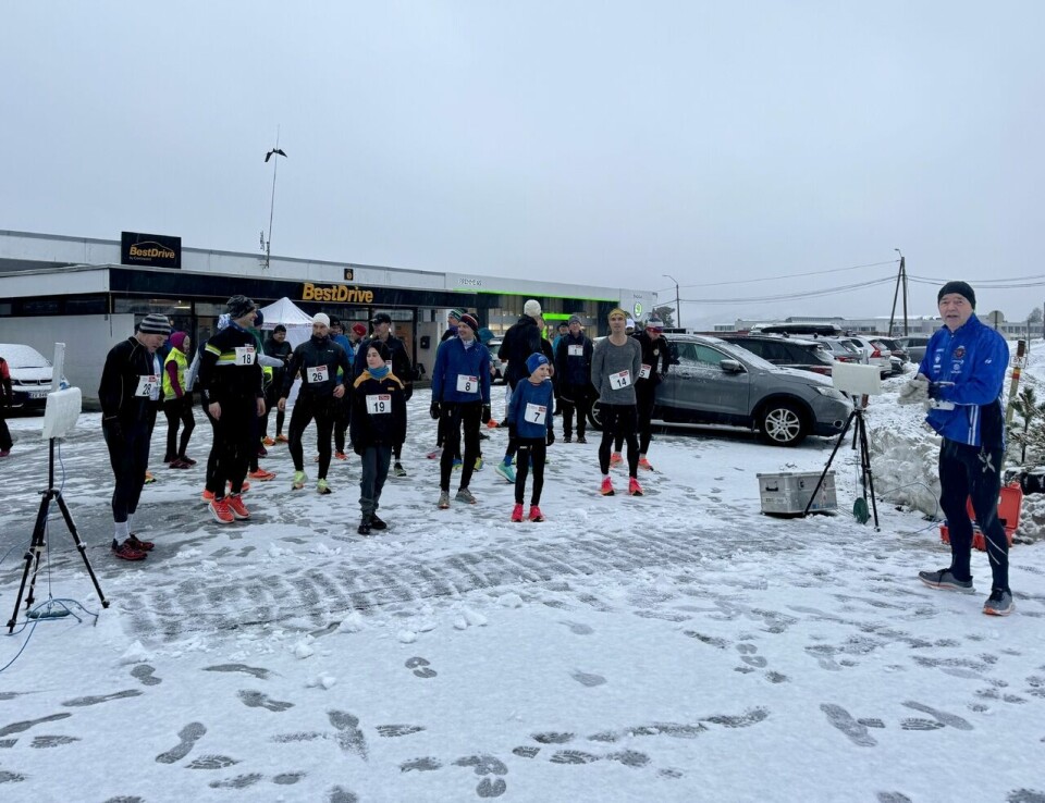 Ålesund Vinterkarusell i forrykende vintervær Foer_start