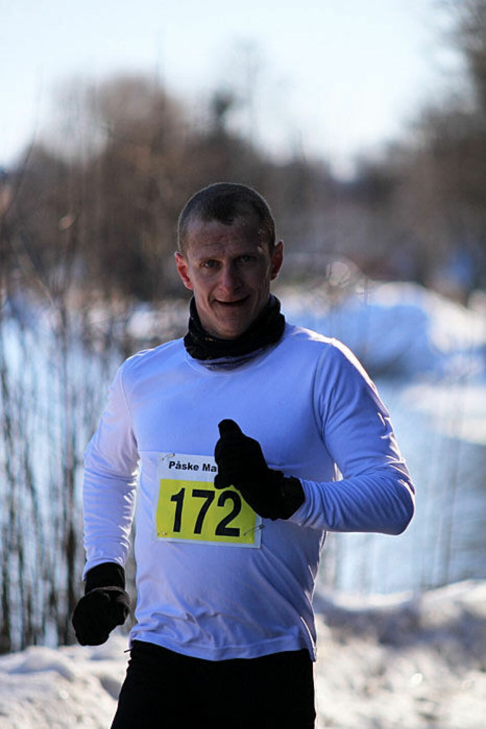 Påskemaraton under blå himmel