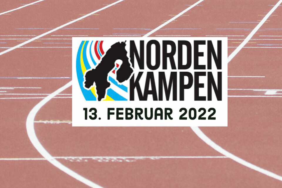 De beste fra innendørs-NM sendes til Nordenkampen kommende søndag Nordenkampen_2