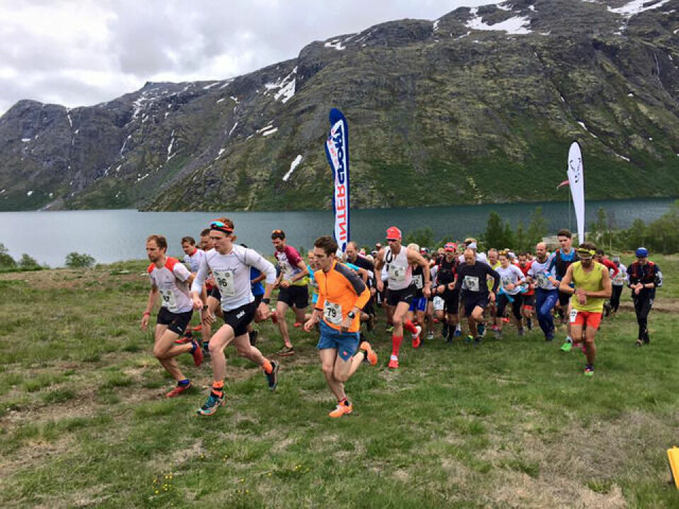 Jornet og Staver med nesten-løyperekorder i solfylt Besseggløp Start_ved_Memurbu_Foto_Arrangoer_640.png