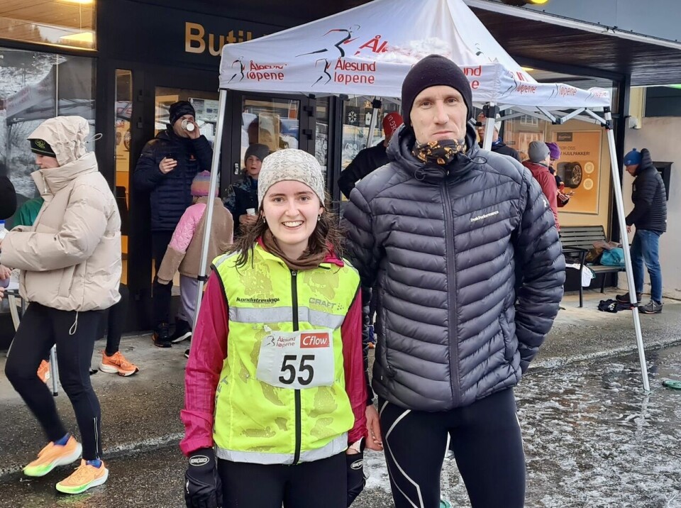 Ålesund Vinterkarusell i forrykende vintervær 10km_vinnerne