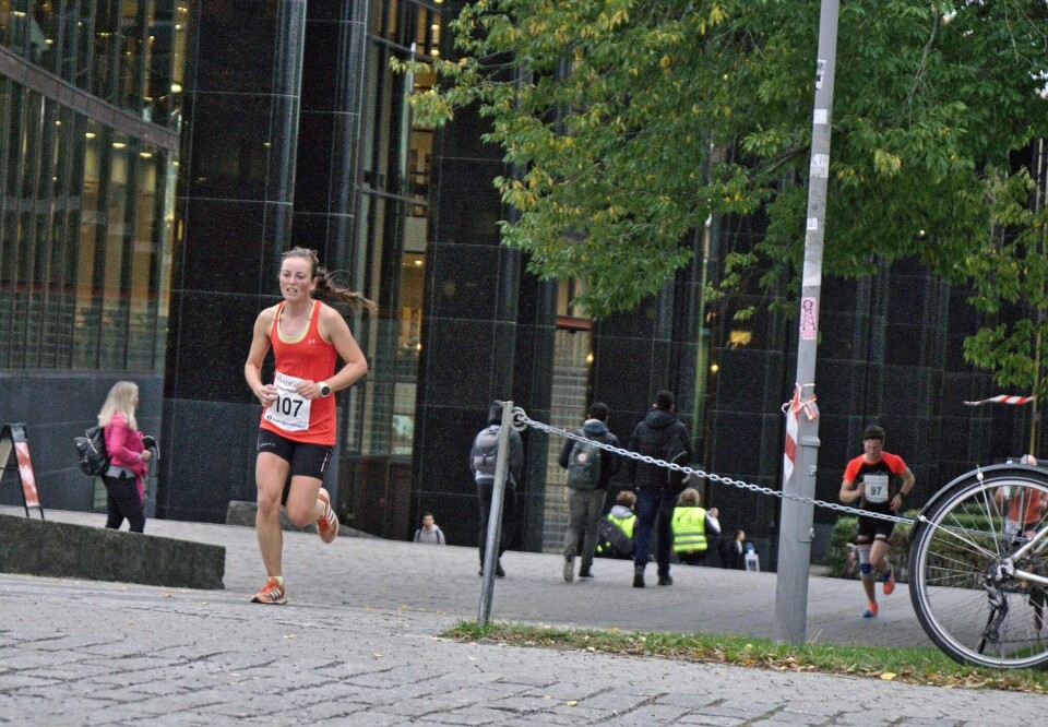 Fin debut for Blindernløpet Lone_Brochmann_mot_Maal_DSC01118.jpg