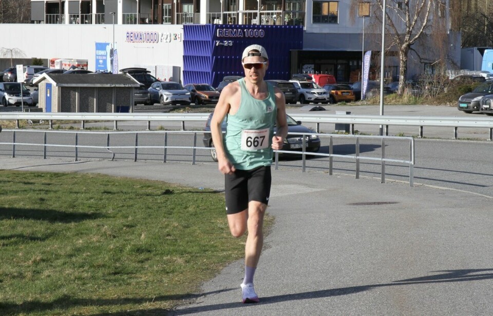Begge løyperekordene blei slått på Vårdliten i Ålesund Lars_Thoresen_Haug