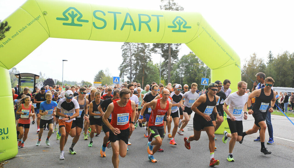 Start for 10 km i Kodalmila 2023.