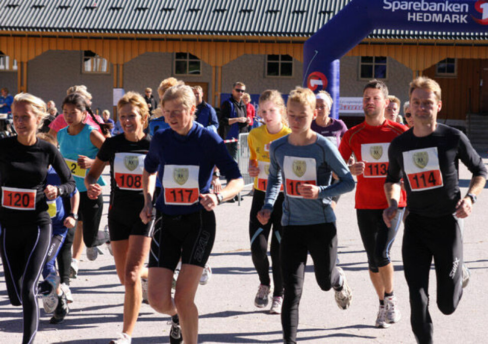Sola skein på Mora 10km_midt_i_feltet