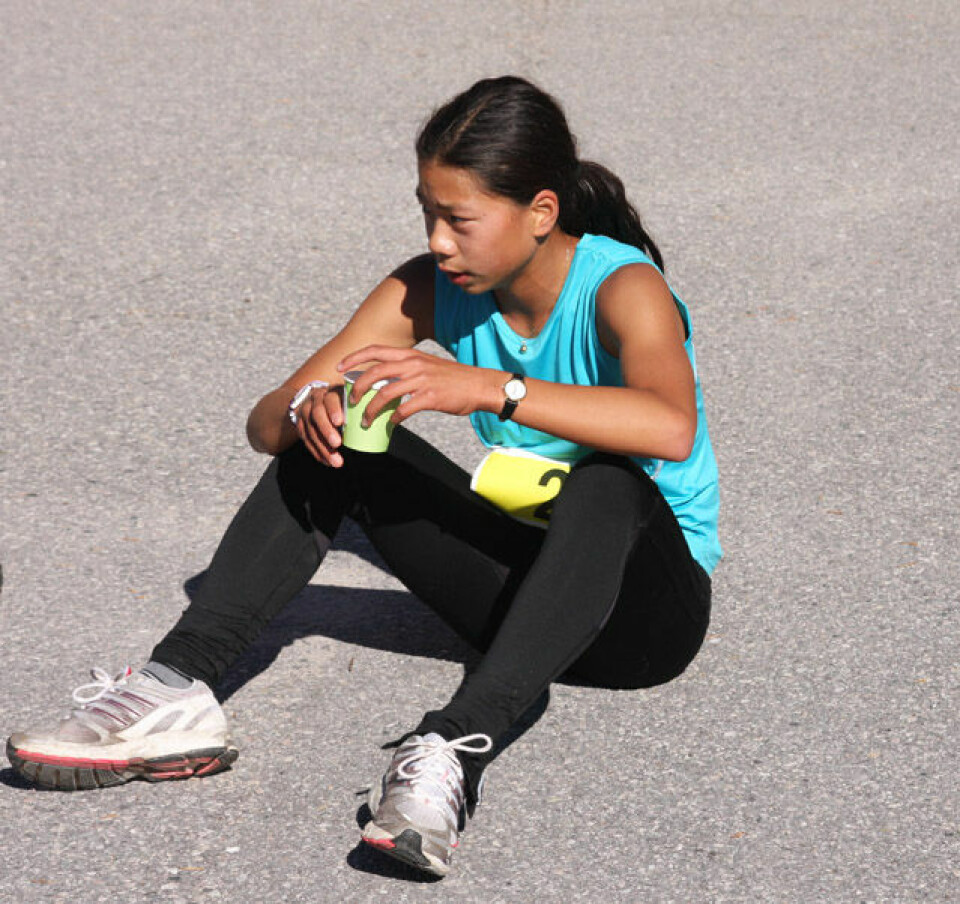 Sola skein på Mora 5km_Maiken_Min_Midtskogen_maal