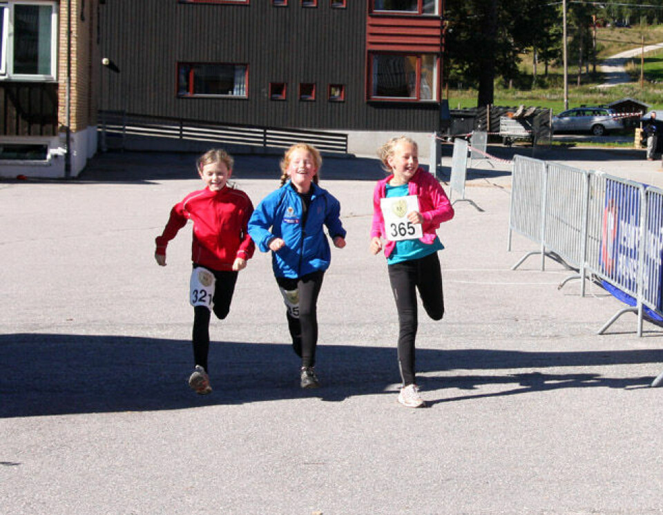 Sola skein på Mora Trim_glade_spurtere