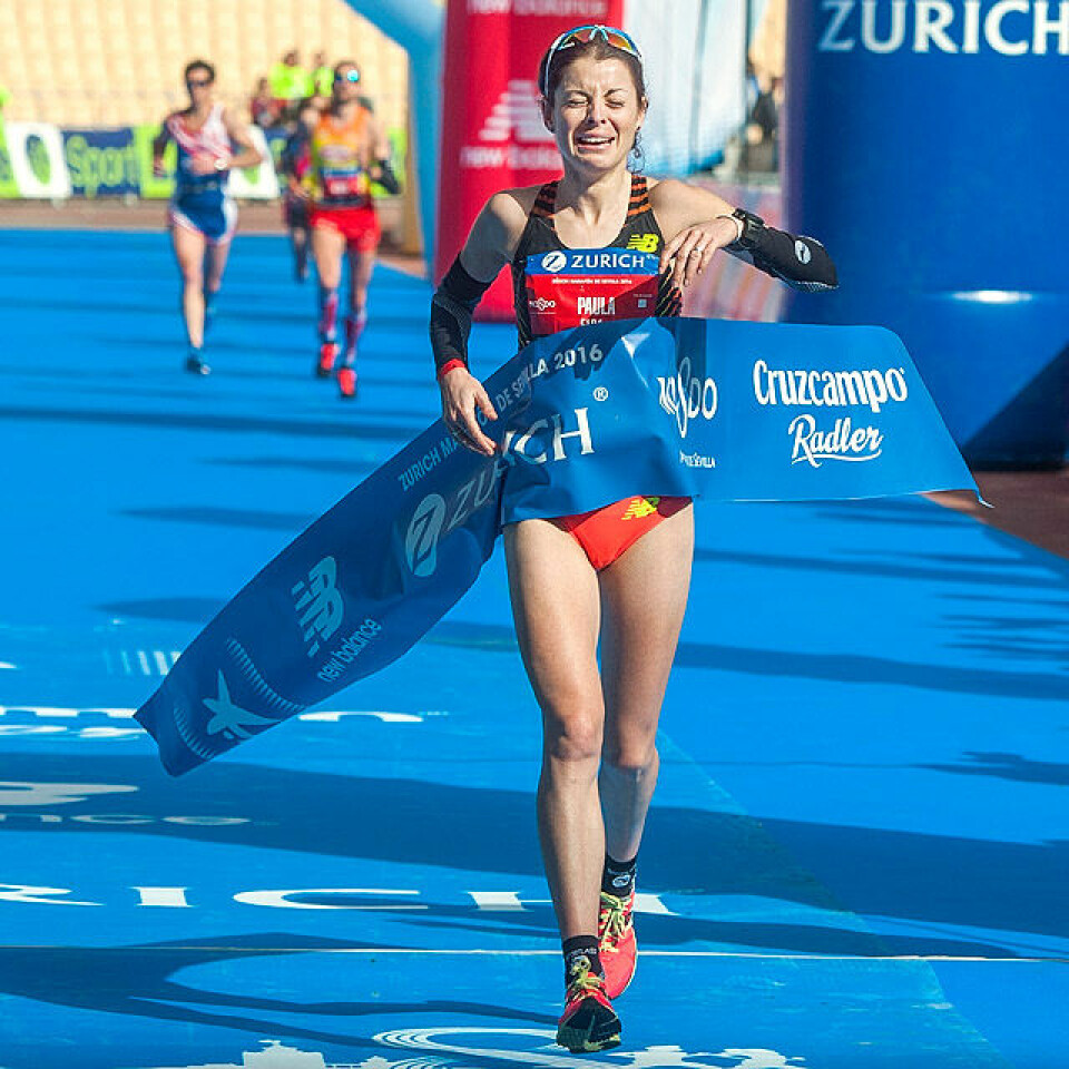 Både deltager- og løyperekord i Sevilla Marathon søndag PAULA_GONZALEZ_BERODIA_Juan_ Jose_ 2016.jpg