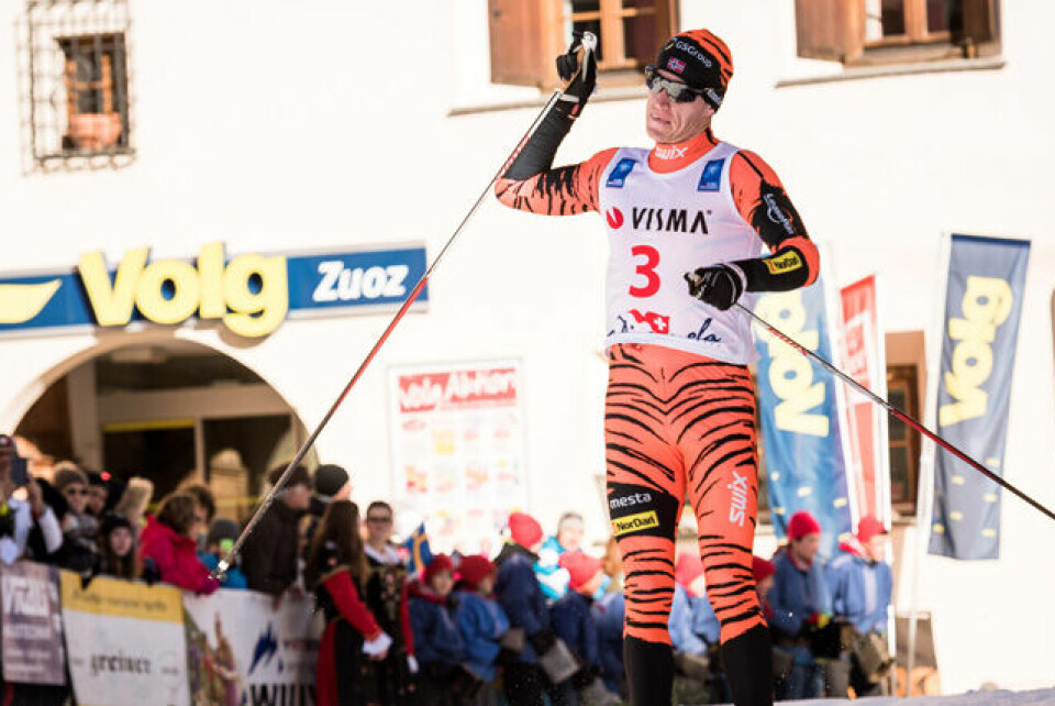 Petter Eliassen kan juble over seier i La Diagonela og ledelse sammenlagt i SKi Classics. Foto: Arrangøren Petter Eliassen kan juble over seier i La Diagonela og ledelse sammenlagt i SKi Classics. Foto: Arrangøren