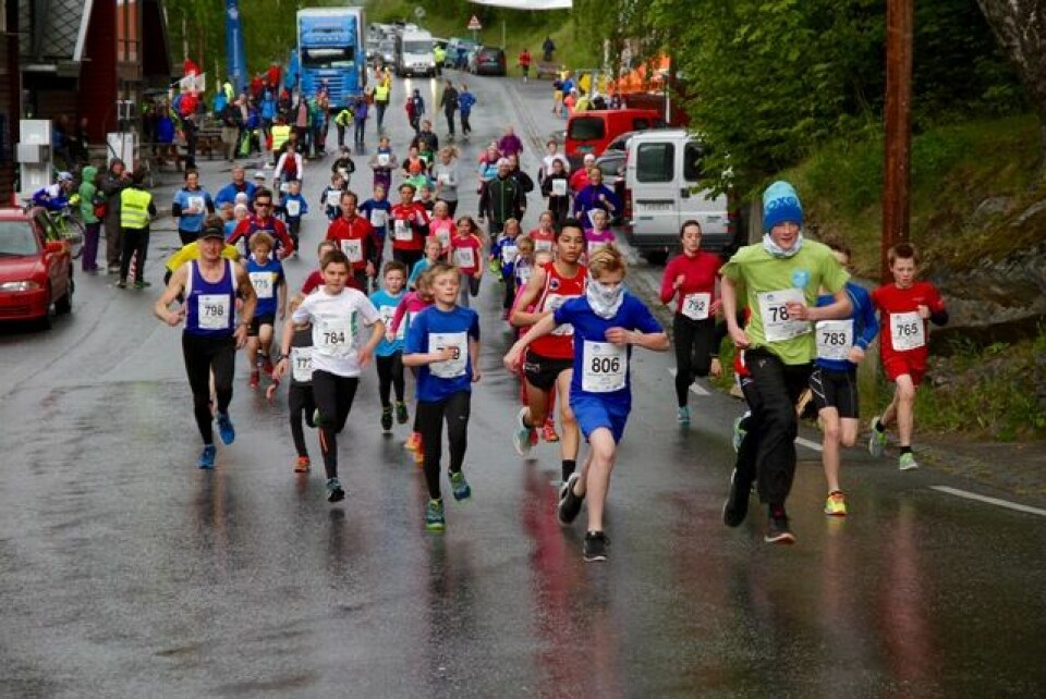 Fisehatsion og Hestad vant Nibbeløpet i Geiranger Miniloep_start2